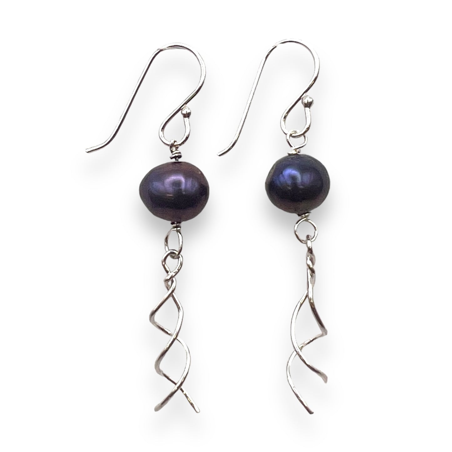 238 - Moon Jelly Pearl Earrings