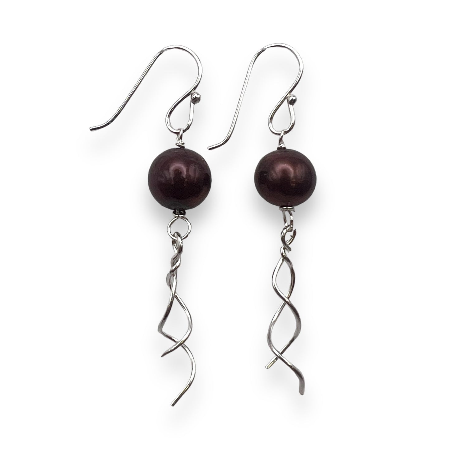 238 - Moon Jelly Pearl Earrings