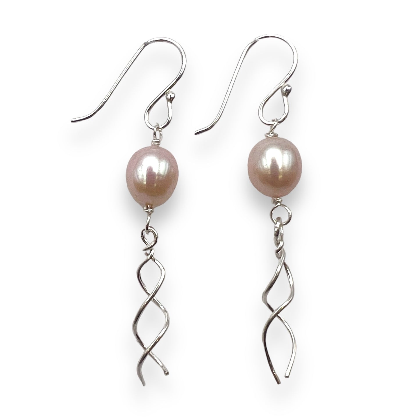 238 - Moon Jelly Pearl Earrings