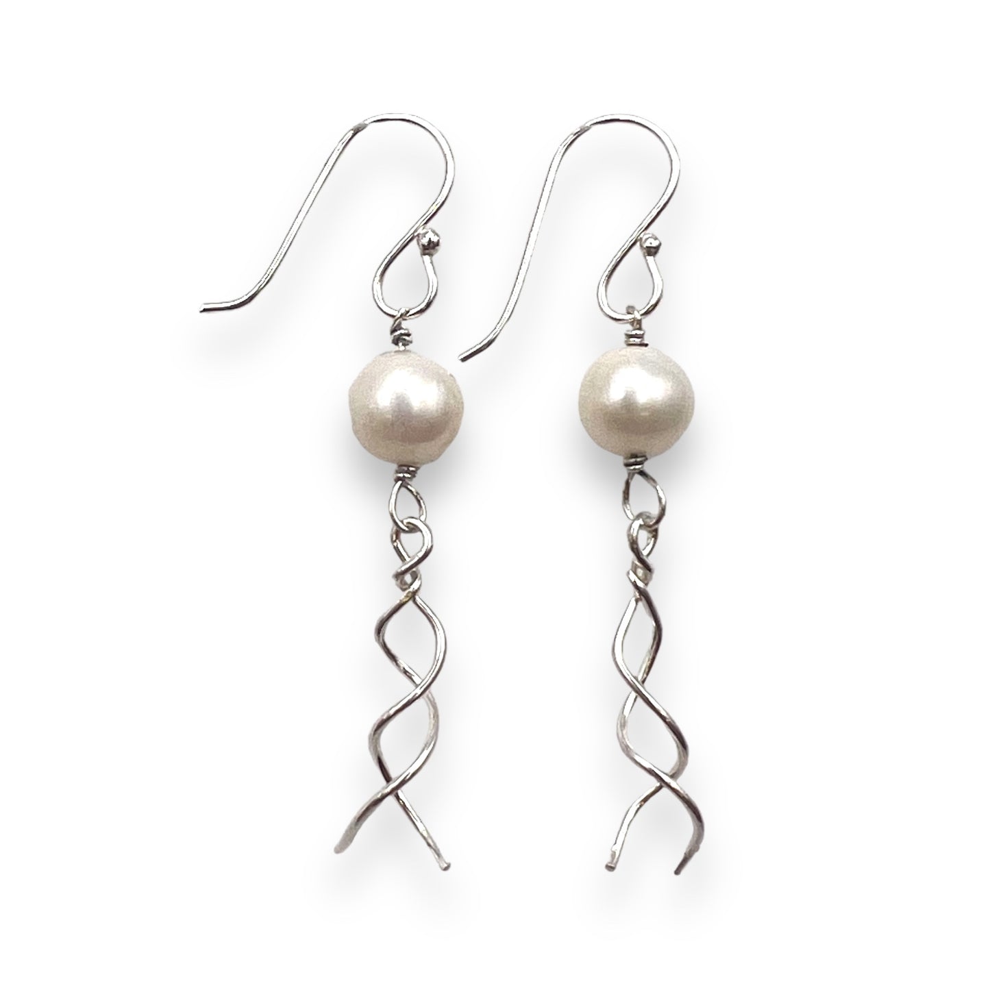 238 - Moon Jelly Pearl Earrings