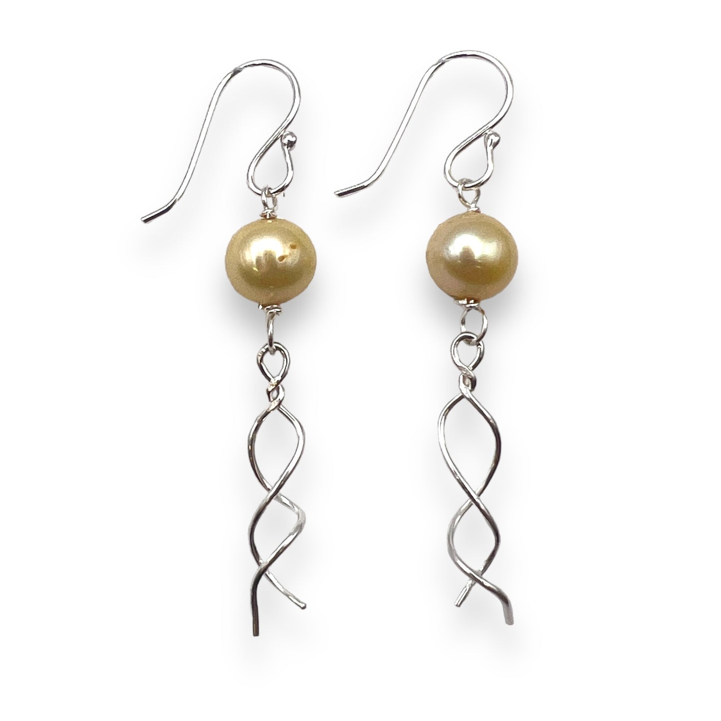 238 - Moon Jelly Pearl Earrings