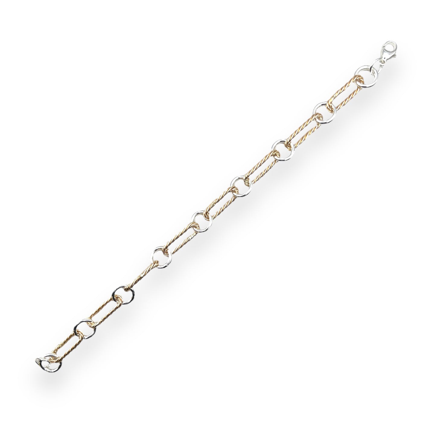 H60 - Twisted Chain Link Bracelet