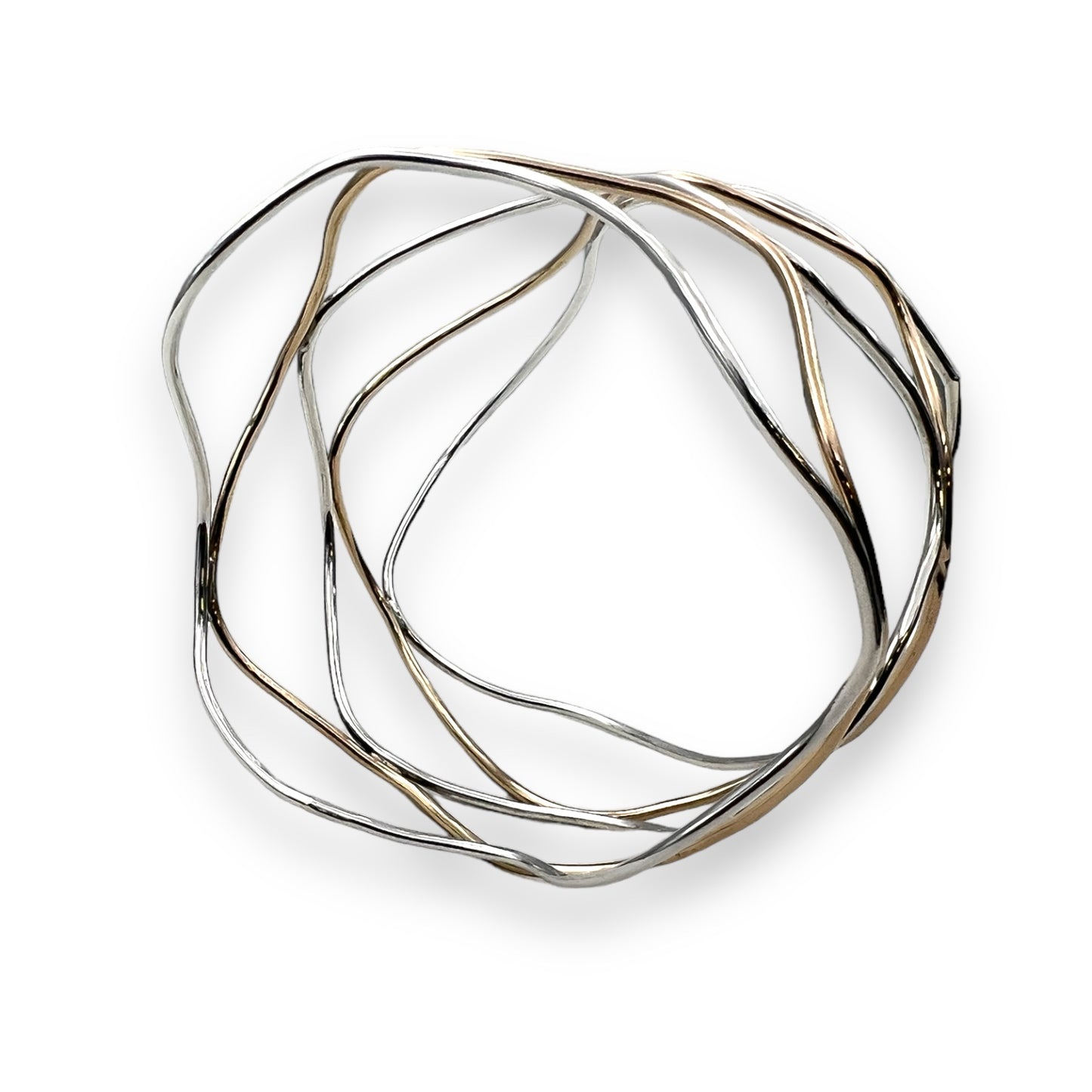 Large Wavy Bangle