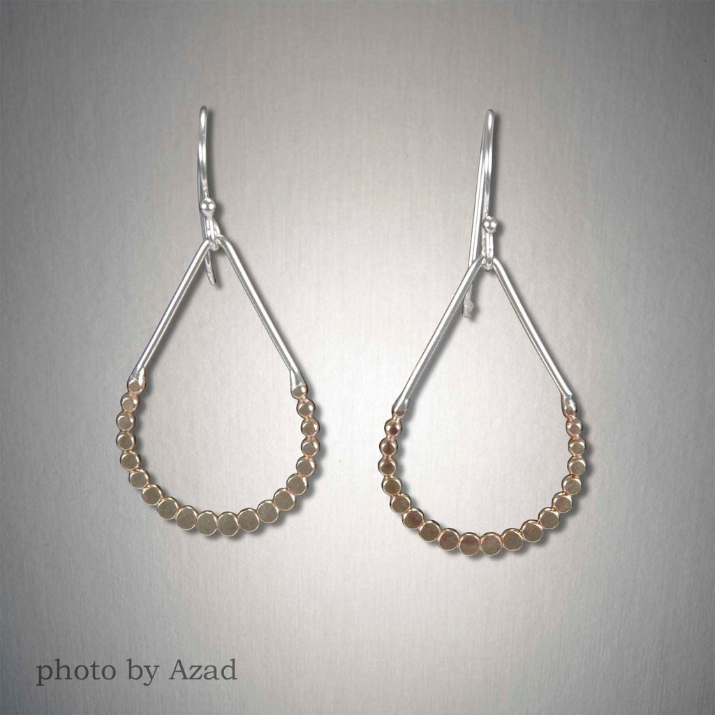 2115 - Dangling Dipped Tear Dots