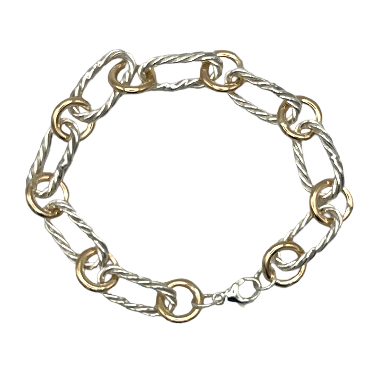 H60 - Twisted Chain Link Bracelet