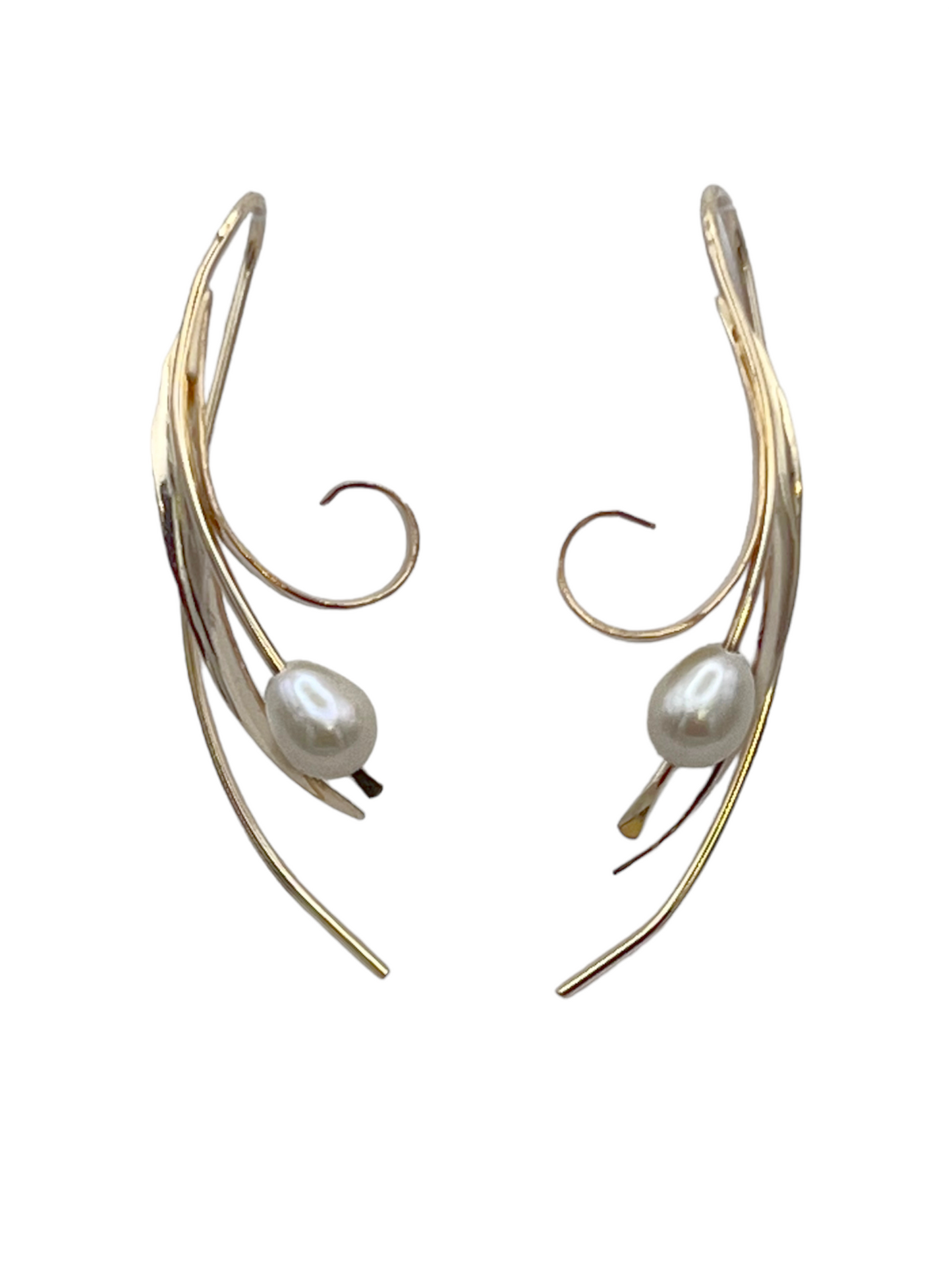E248SW - Minimalist Threader - Wild Pearl