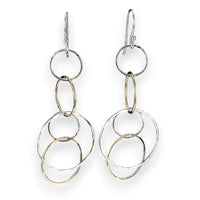2233 - Dangling Triple Circles - Mixed Metal