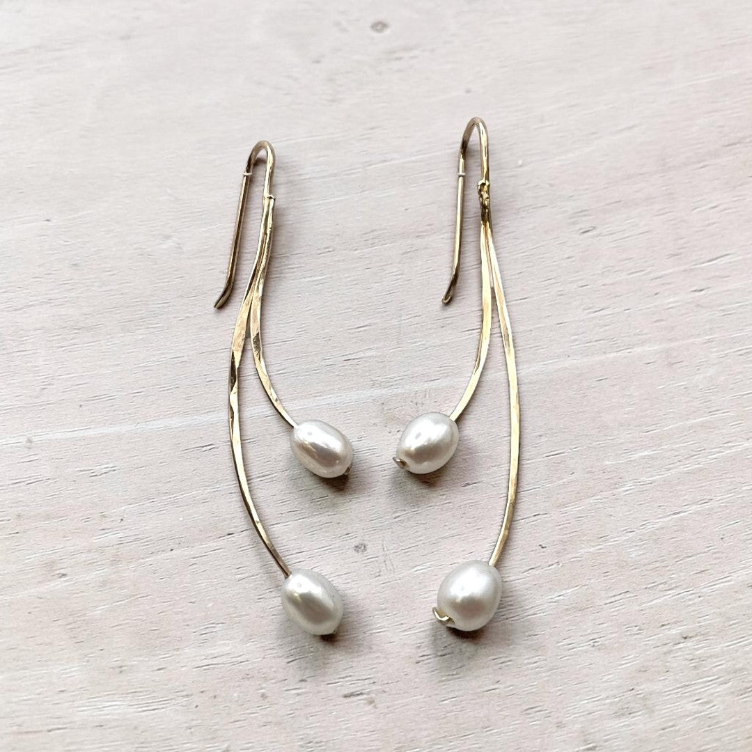 2543 - Minimalist Threader - Swinging Pearls