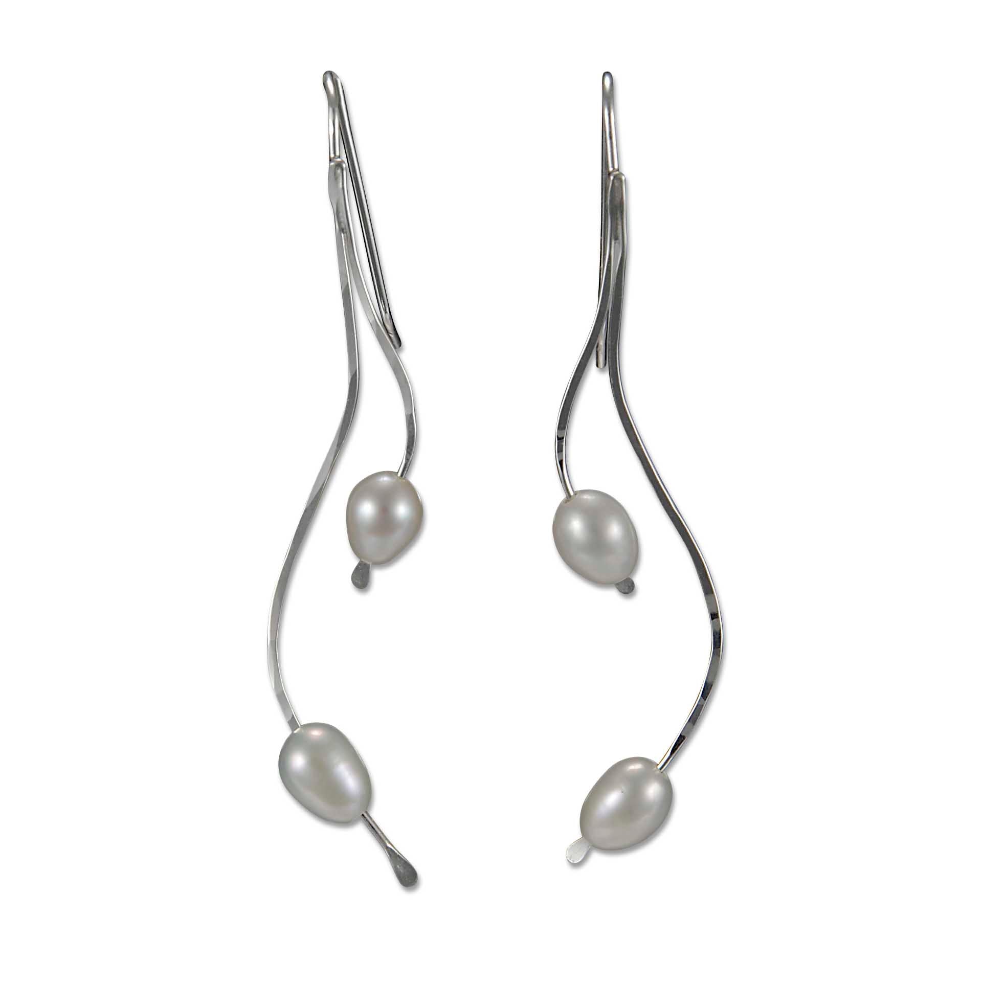 2549 - Minimalist Threader - Dangling Pearls - Peter James