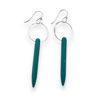 2601 - Howlite Allure Dangles