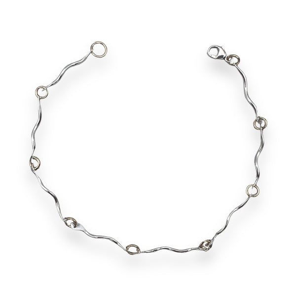 3350L - Swirl Chain Link Bracelet
