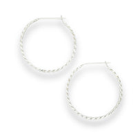 E228 - The Twist Hoop Earrings