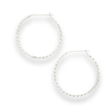 E228 - The Twist Hoop Earrings