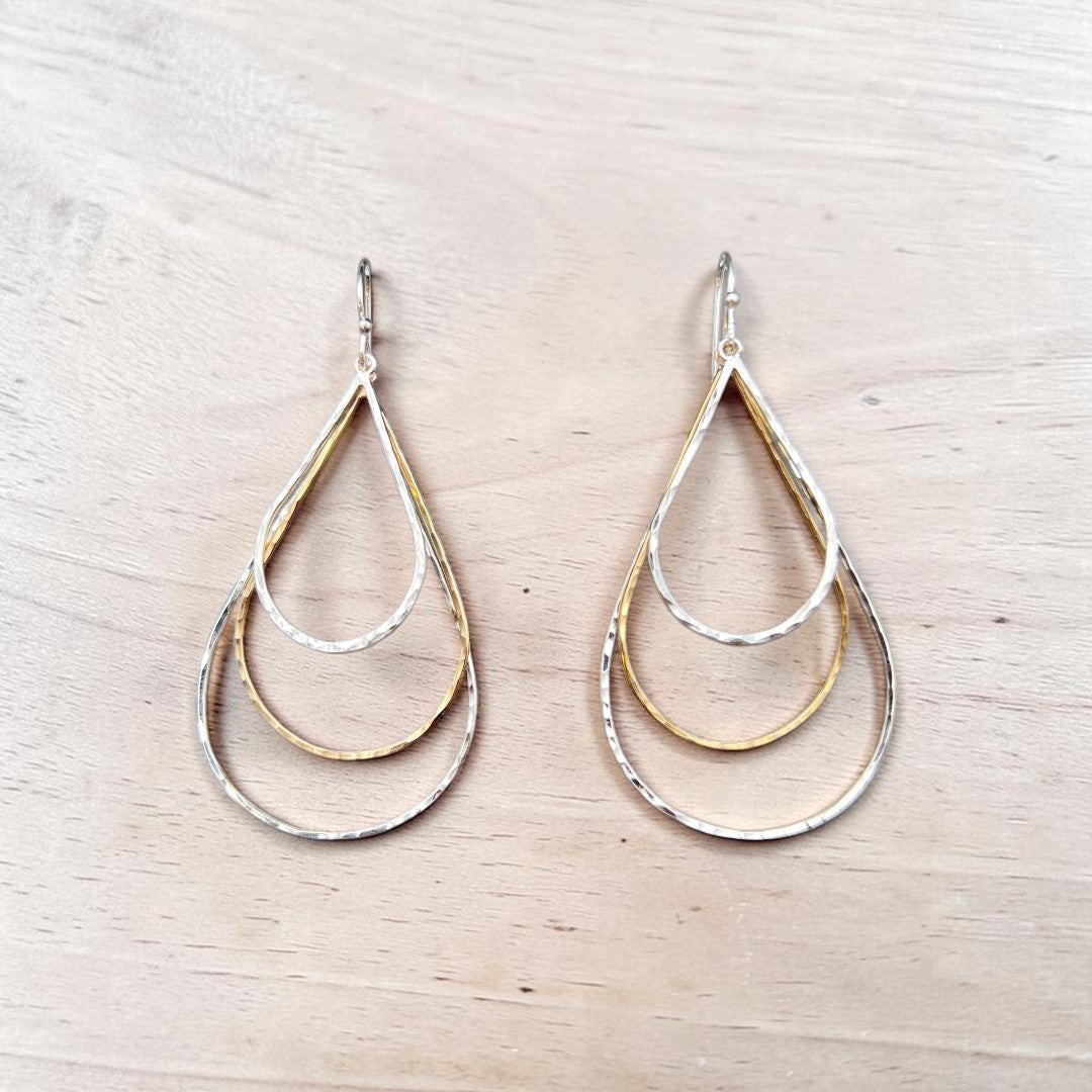 E956CO - Three Amigos Earrings