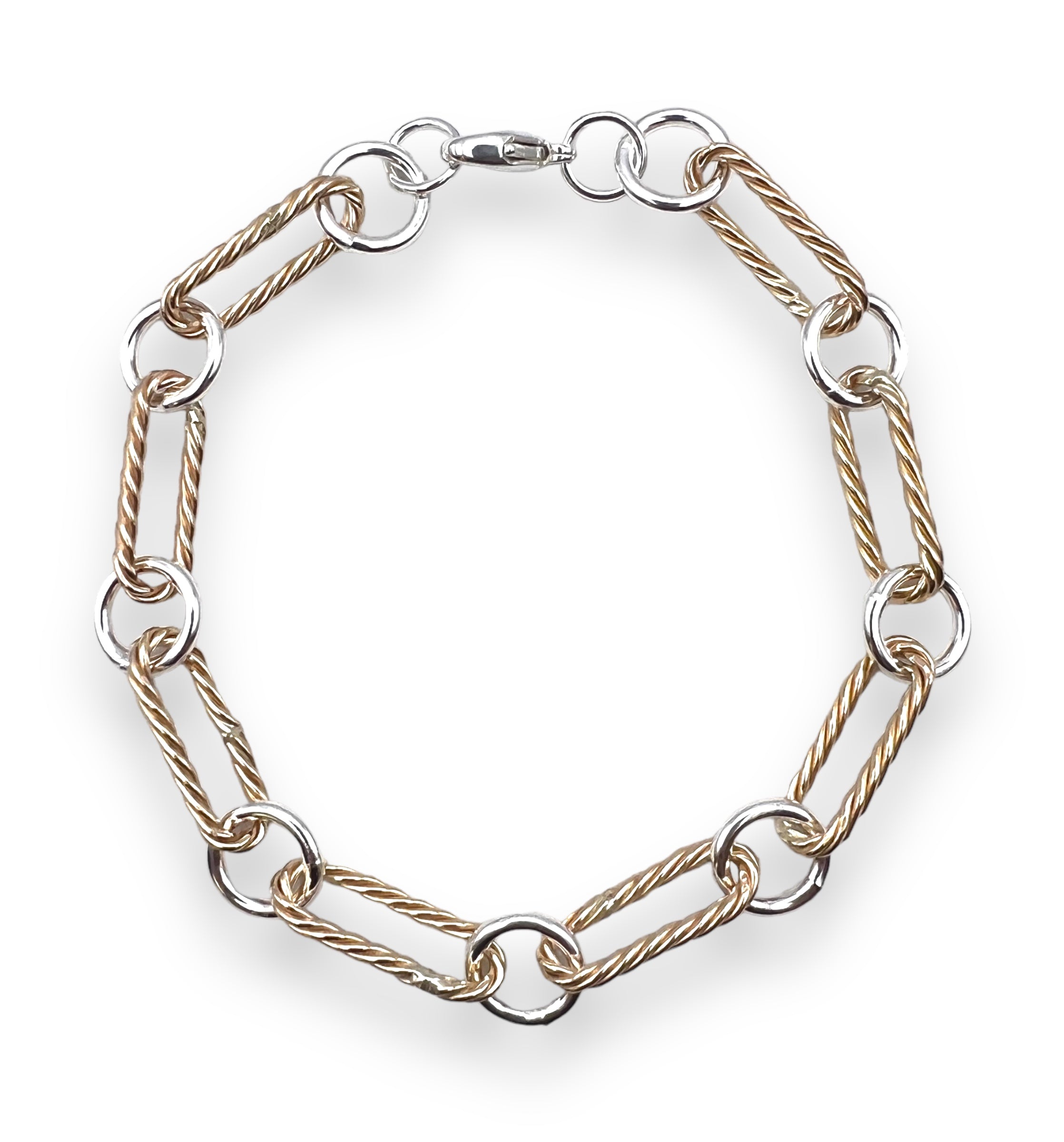 H60 - Twisted Chain Link Bracelet – Peter James