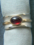 1150 - Bejeweled Saddle Ring