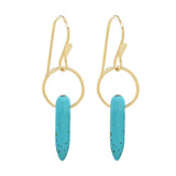 2601 - Howlite Allure Dangles