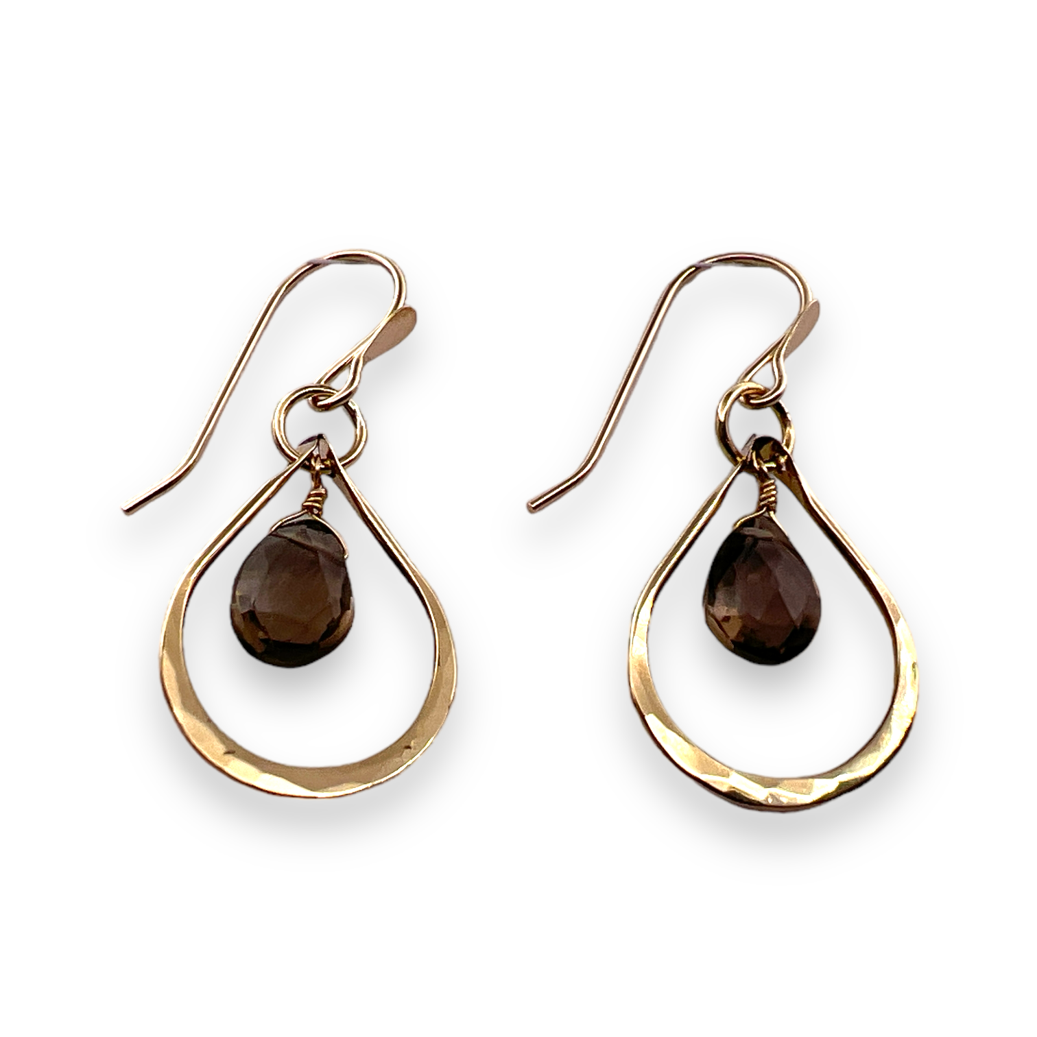 Stone Drop Earrings - Peter James